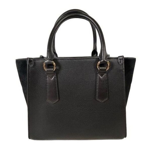 Michael Kors Kris Medium Pebbled Suede Leather Satchel Handbag Crossbody $358 - Picture 5 of 16